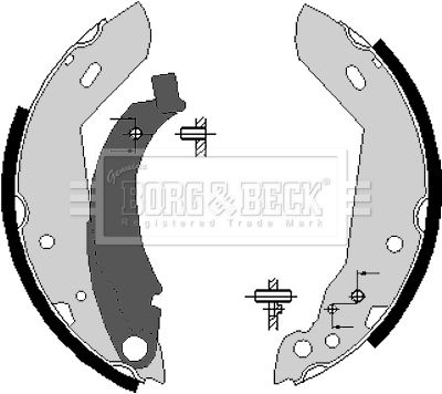 BORG & BECK Jarrukenkäsarja BBS6140